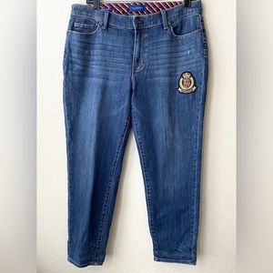 TALBOTS “GIRLFRIEND” ANKLE JEANS• Size 10 Regular